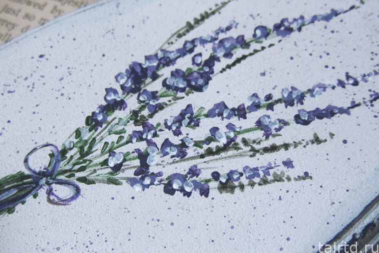 Рисуем лаванду Рисуем лаванду