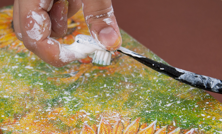 Техника набрызг. Как сделать набрызг в декупаже Техника набрызг. Как сделать набрызг в декупаже