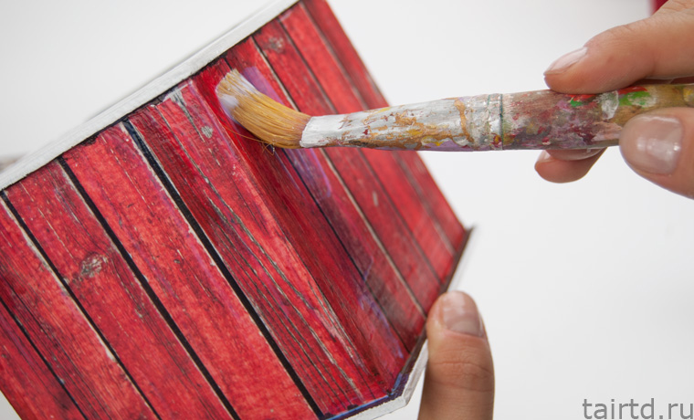 Декупаж новогоднего короба для сладостей Декупаж новогоднего короба для сладостей