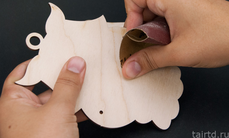 Игрушка «Сова-дергунчик» с точечной росписью Игрушка «Сова-дергунчик» с точечной росписью