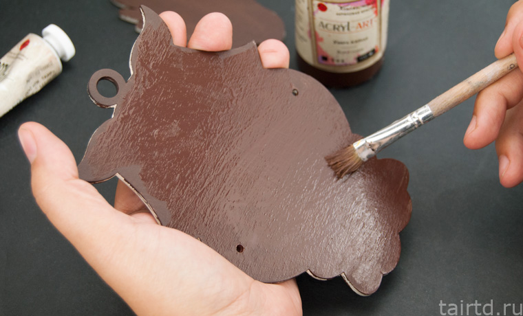 Игрушка «Сова-дергунчик» с точечной росписью Игрушка «Сова-дергунчик» с точечной росписью