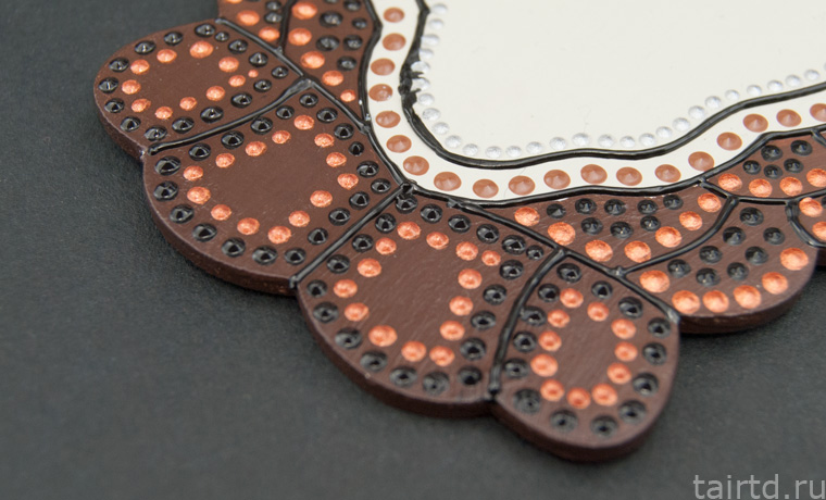 Игрушка «Сова-дергунчик» с точечной росписью Игрушка «Сова-дергунчик» с точечной росписью