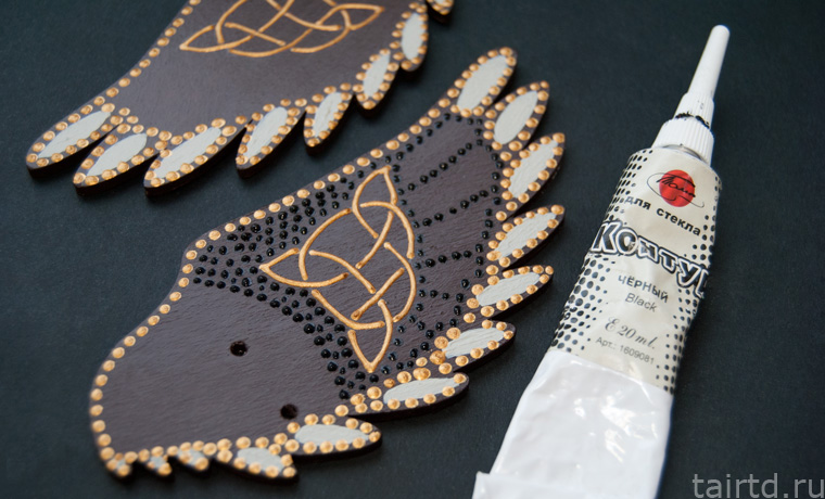 Игрушка «Сова-дергунчик» с точечной росписью Игрушка «Сова-дергунчик» с точечной росписью