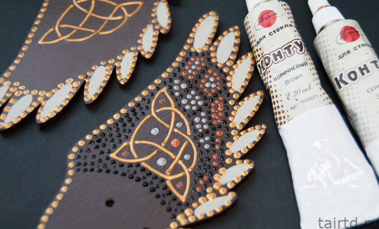 Игрушка «Сова-дергунчик» с точечной росписью Игрушка «Сова-дергунчик» с точечной росписью