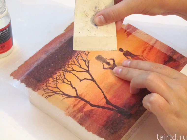 Делаем короб для чая «Яркая Африка». Декупаж и точечная роспись. Делаем короб для чая «Яркая Африка». Декупаж и точечная роспись.