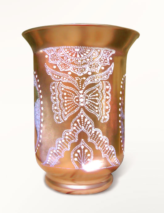 Оформляем рисунок крупными точками Оформляем рисунок крупными точками