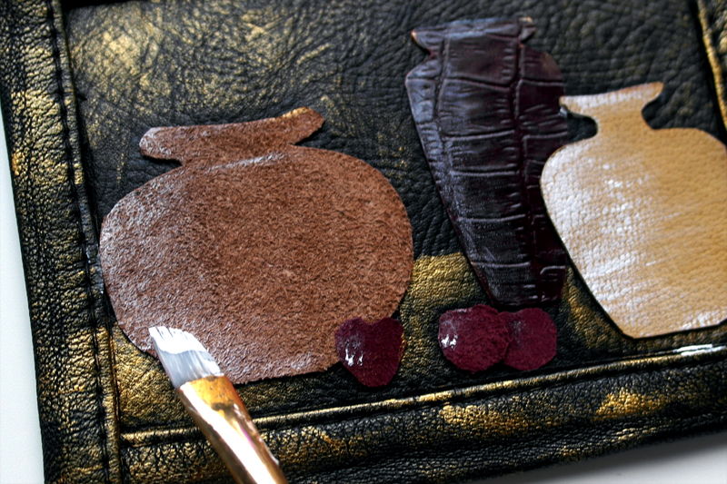 Акрил и кожа Акрил и кожа