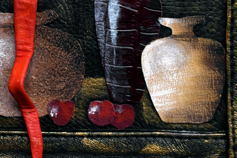 Акрил и кожа Акрил и кожа