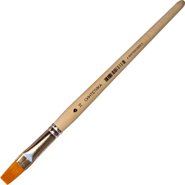 Кисть из синтетики для хобби, "Арт Авангард", Плоская №10 Арт Авангард на сайте ТАИР