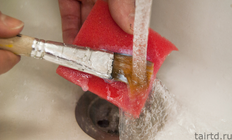 Как очистить кисти от лака Как очистить кисти от лака